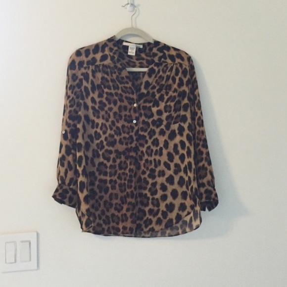 ellison Tops - Ellison cheetah blouse